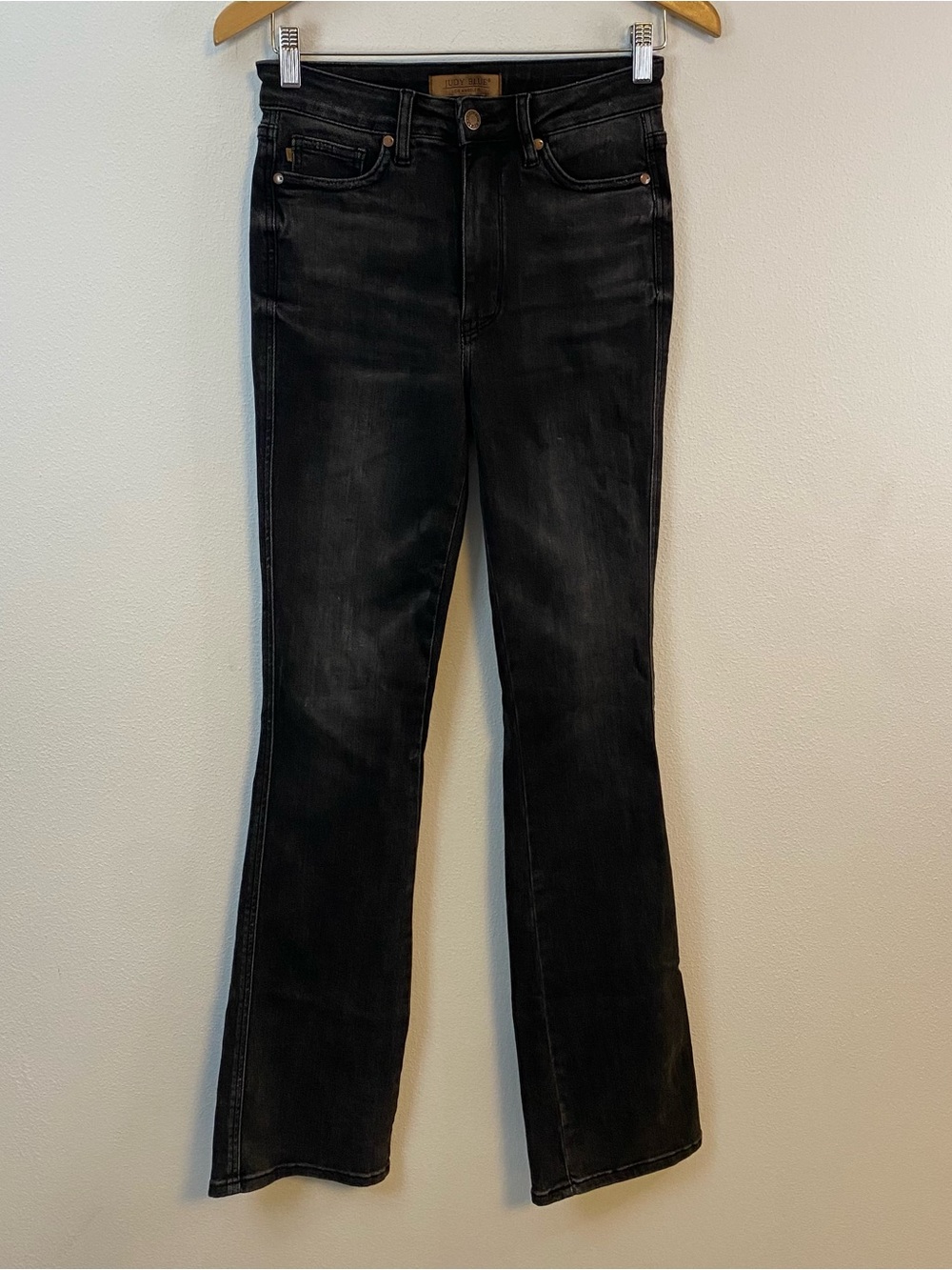 Judy Blue Bootcut Black Denim‎ Jeans Womens 3/26 Long